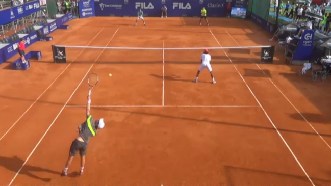 Julio Peralta y Horacio Zeballos debutaron con triunfo en dobles de Buenos Aires
