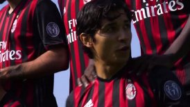 Entrenador de AC Milan confirmó la recuperación de Matías Fernández