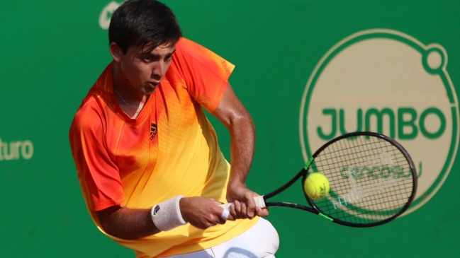 Tomás Barrios alcanzó su mejor ranking en la ATP