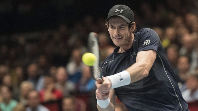 Andy Murray ganó en tres sets en su debut en el ATP de Viena