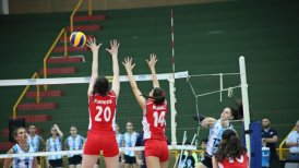 Chile debutó con derrota en el Sudamericano sub 20 de voleibol femenino