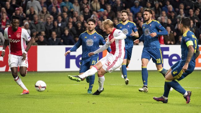 Celta de Vigo dio dura batalla en derrota ante Ajax por la Europa League