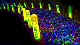 Chile recibirá la primera "Electric Run" de Sudamérica a fines de noviembre