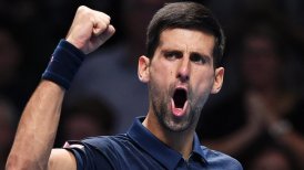 Novak Djokovic derrotó a un batallador Dominic Thiem en el Masters de Londres