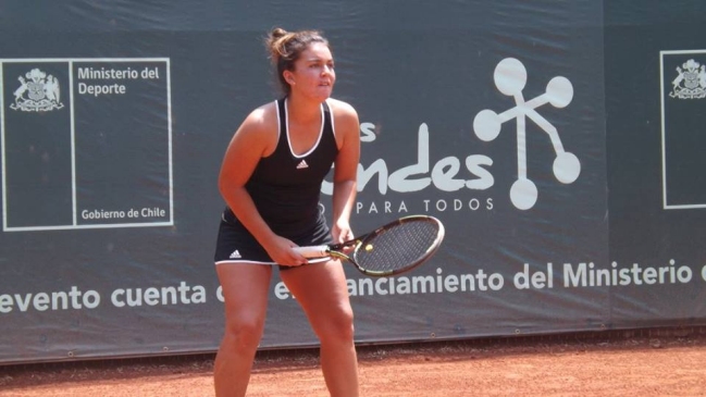 Fernanda Brito ganó un duro partido para avanzar a cuartos en Copa Las Condes