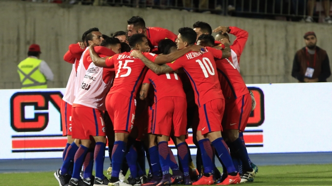 Chile escaló al cuarto lugar en el ranking FIFA