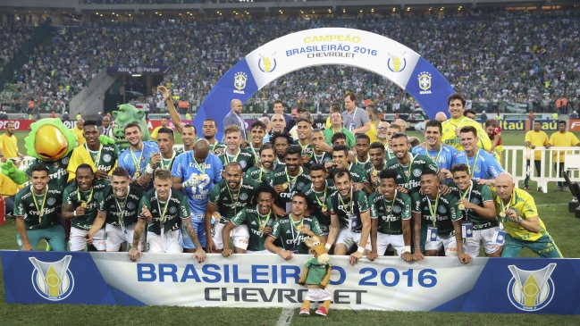 Palmeiras ganó el Campeonato Brasileño en la penúltima fecha