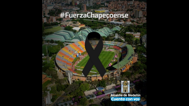 Alcalde de Medellín convocó a un homenaje a Chapecoense en el "Atanasio Girardot"