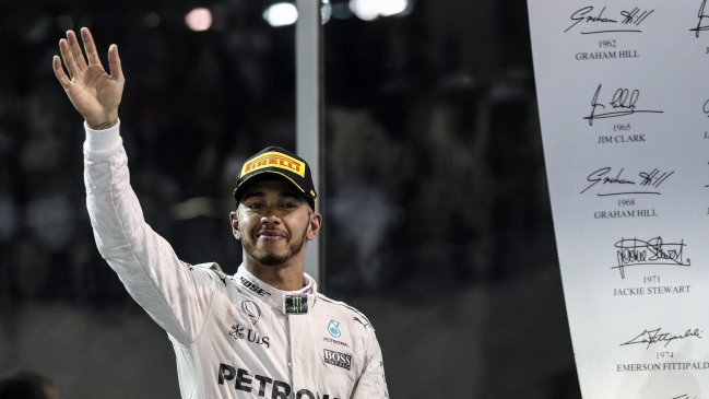 Jefes de equipo de la Fórmula 1 eligieron a Lewis Hamilton como mejor piloto de 2016