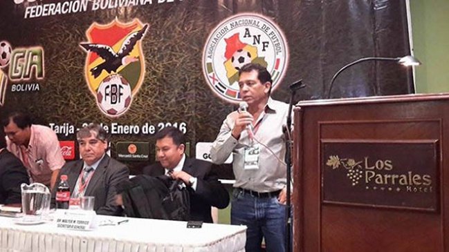 Presidente de la Federación Boliviana de Fútbol quedó con arresto domiciliario