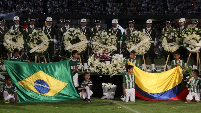 Brasileños agradecieron a Colombia una noche "que nunca será olvidada"