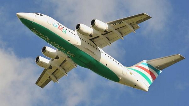 Gobierno boliviano suspendió el permiso de operaciones para la aerolínea Lamia