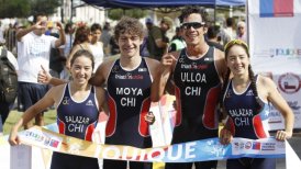 El triatlón le dio a Chile los últimos dos oros en los Juegos Bolivarianos de Playa