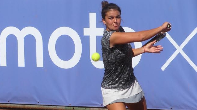 Fernanda Brito se medirá con Andrea Koch en la final de la Copa Chile de tenis femenino