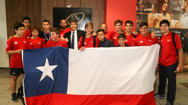 Chile terminó tercero en Sudamericanos Escolares con 40 medallas de oro