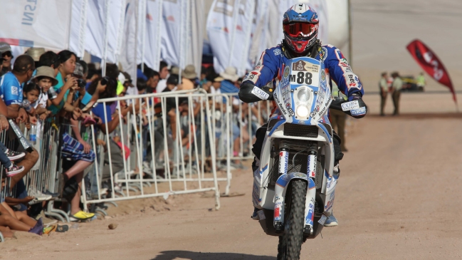 Marco Reinike: "Soy un afortunado por poder correr el Dakar"