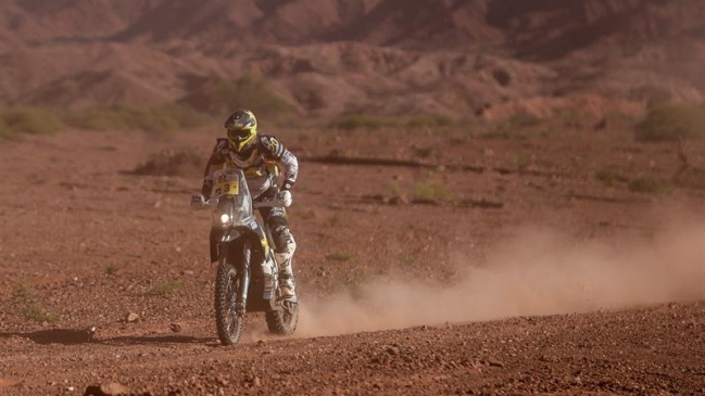 Pablo Quintanilla escaló al cuarto lugar del Rally Dakar tras la tercera etapa