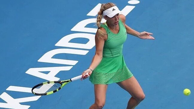 Julia Goerges sorprendió a Caroline Wozniacki y la eliminó en cuartos del Abierto de Auckland