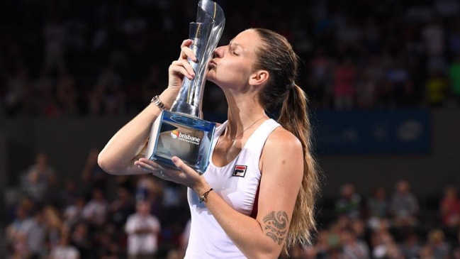 Karolina Pliskova se coronó campeona en Brisbane