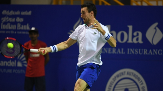 Roberto Bautista avanzó a la final y jugará contra Daniil Medvedev en Chennai