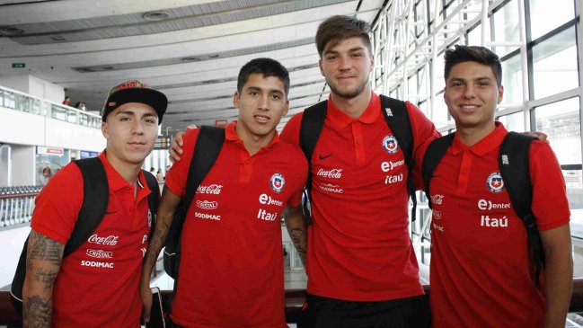 La selección chilena sub 20 llegó a Riobamba para disputar el Sudamericano en Ecuador
