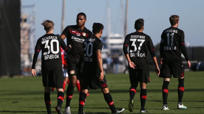 Bayer Leverkusen venció a Estudiantes de La Plata en el inicio de la Florida Cup
