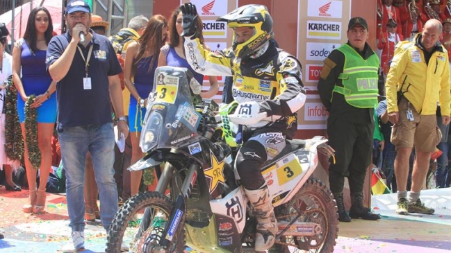 Pablo Quintanilla: Es clave cuidar la moto en la etapa maratón del Dakar