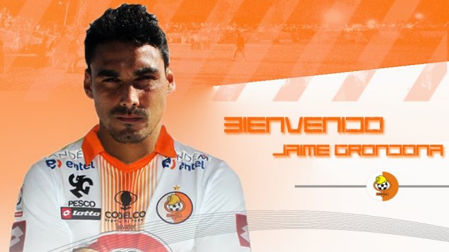 Jaime Grondona es el segundo refuerzo de Cobresal para el Torneo de Clausura