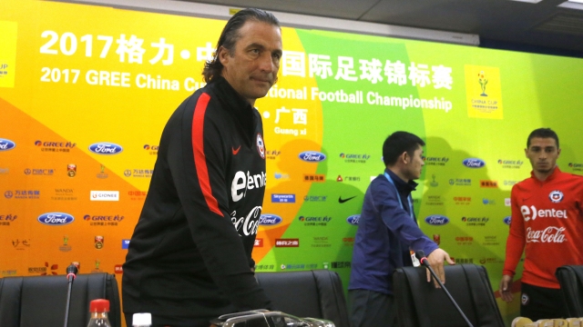 La selección chilena prepara la final de la China Cup