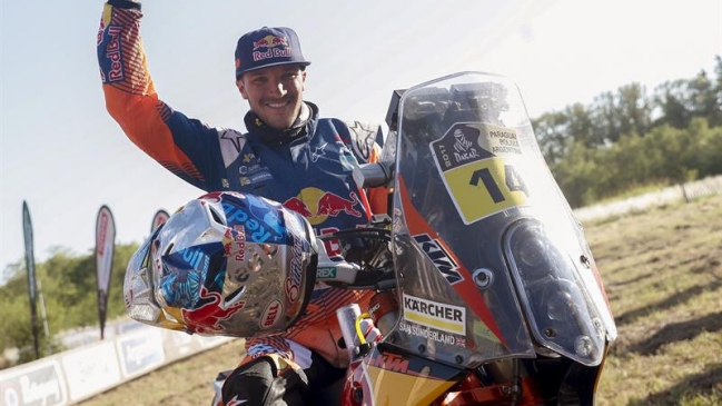 El británico Sam Sunderland se adjudicó el Rally Dakar 2017 en motos