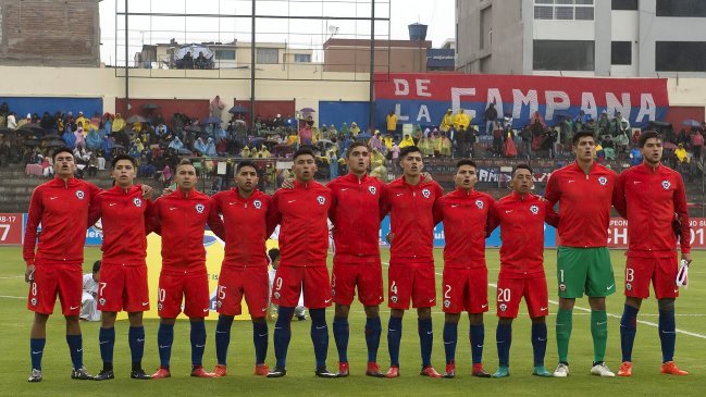 Duelo de Chile ante Ecuador en el sub 20 fue retrasado en 45 minutos