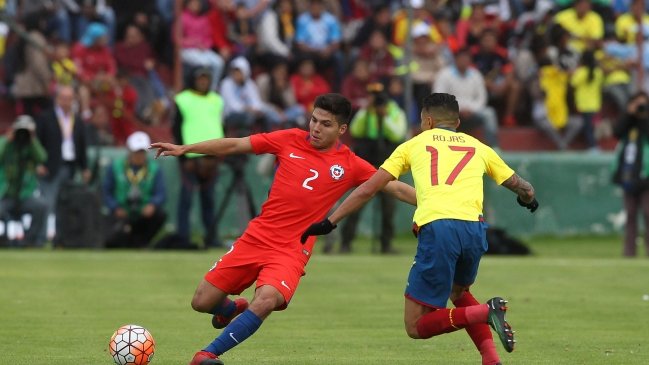 Chile enfrenta al anfitrión en el Sudamericano sub 20 de Ecuador