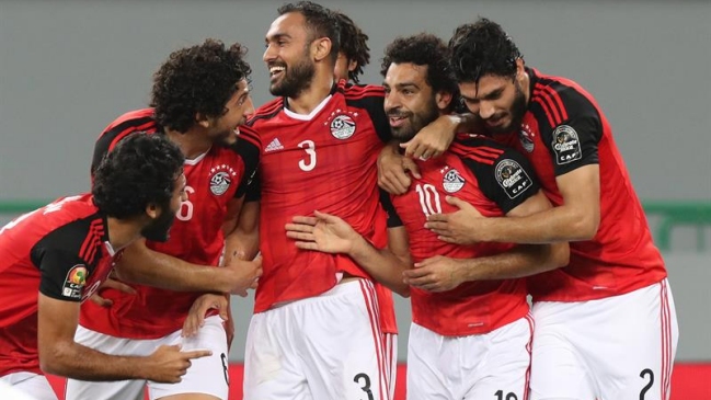 Egipto concretó su paso a los cuartos de final en la Copa de Africa
