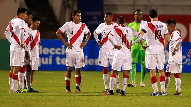 Perú cayó ante Uruguay y es el primer eliminado del Sudamericano sub 20