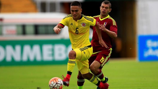 Colombia rescató un empate ante Venezuela en el hexagonal final del Sudamericano Sub 20