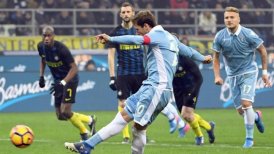 Inter de Gary Medel fue eliminado por Lazio en cuartos de final de la Copa Italia