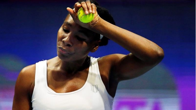 Venus Williams perdió en sólo 55 minutos en octavos de final de San Petersburgo