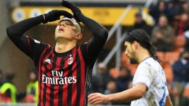 AC Milan desperdició sus chances y cayó ante Sampdoria por la Serie A italiana
