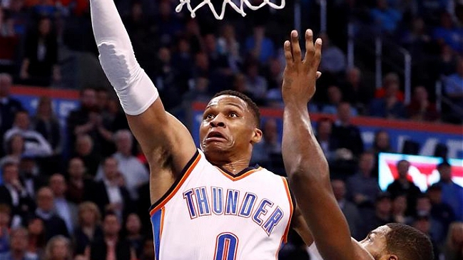 Oklahoma City Thunder derribó a Cleveland Cavaliers con un enorme Russell Westbrook