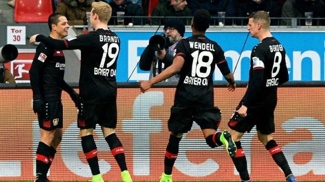 Bayer Leverkusen y Charles Aránguiz celebraron con triunfo sobre Eintracht Frankfurt