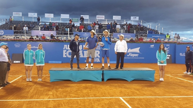 Julio Peralta y Horacio Zeballos se retiraron de la final del ATP de Quito
