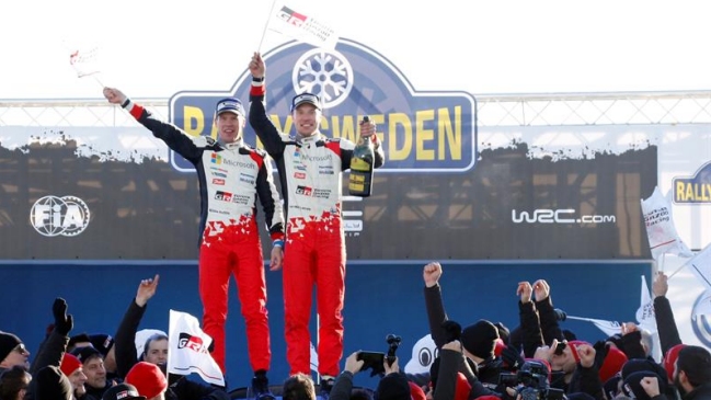 Jari-Matti Latvala se coronó campeón en el Rally de Suecia