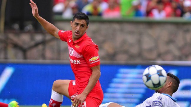 Osvaldo González fue titular en triunfo de Toluca sobre Veracruz por la liga mexicana