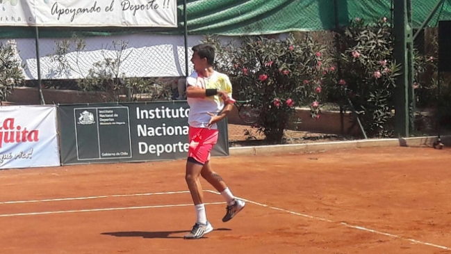 Tomás Barrios escaló un puesto en el ranking de la ATP