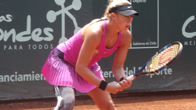 Alexa Guarachi vivió significativa alza en la clasificación de la WTA