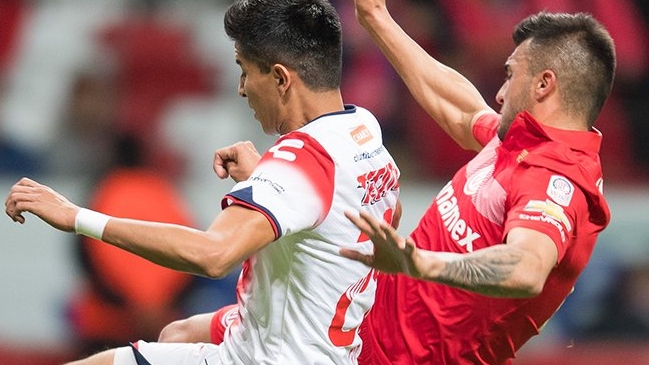 Felipe Flores marcó un gol en el empate de Veracruz y Toluca por la Copa MX