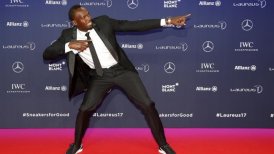 Usain Bolt recibió el Premio Laureus al Mejor Deportista del Año