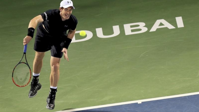 Andy Murray arrolló a Guillermo García-López en Dubai