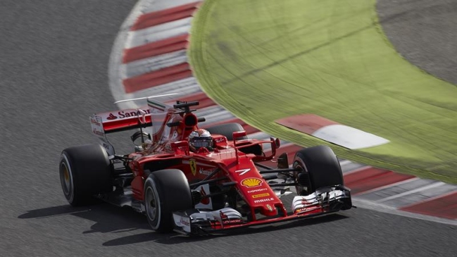 El Ferrari de Raikkonen fue el más rápido al cierre de la jornada en Montmeló