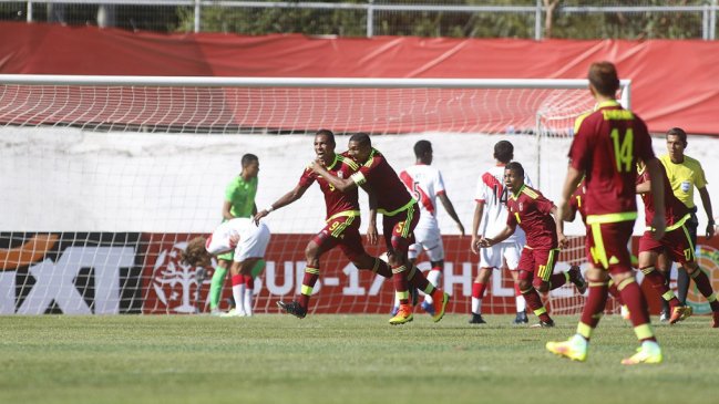 Venezuela avanzó al hexagonal final del Sudamericano sub 17 a costa de Perú